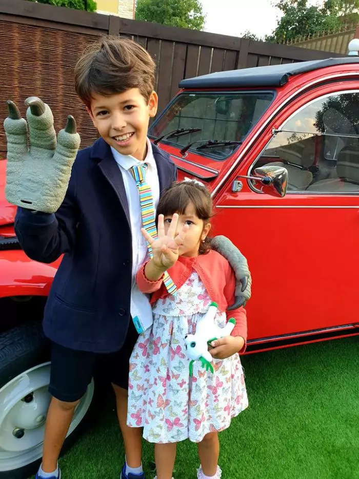 Copiii lui Mihai Bobonete