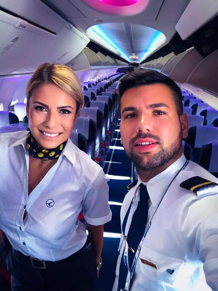 Noemi Mitoșeru și colegul său