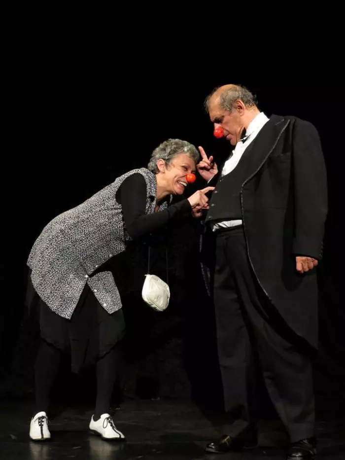 Mihai Gruia Sandu și Oana Pellea