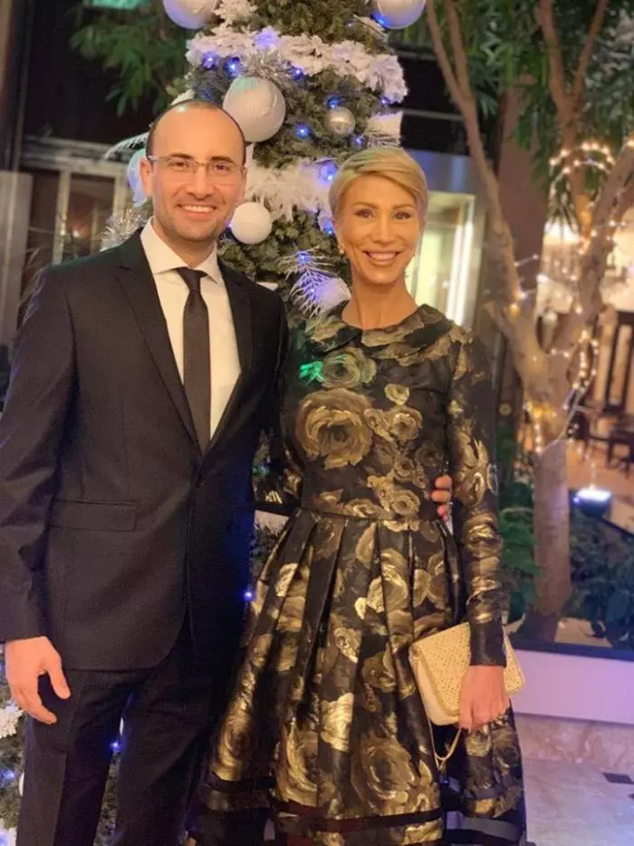Raluca Țurcan și soțul ei, Valeriu Țurcan