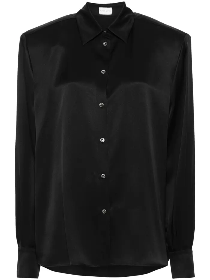 Cămașă din mătase, Magda Butrym, 1.470 euro, magazinul Aparterre