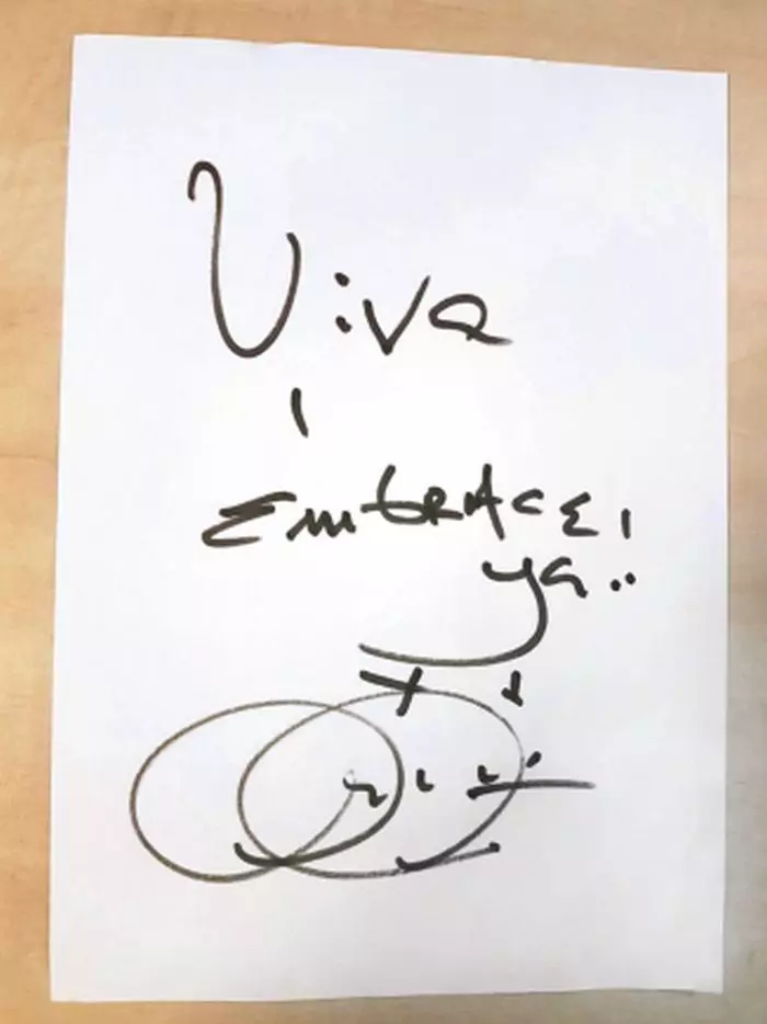 Autograf de la Armand Assante pentru VIVA!