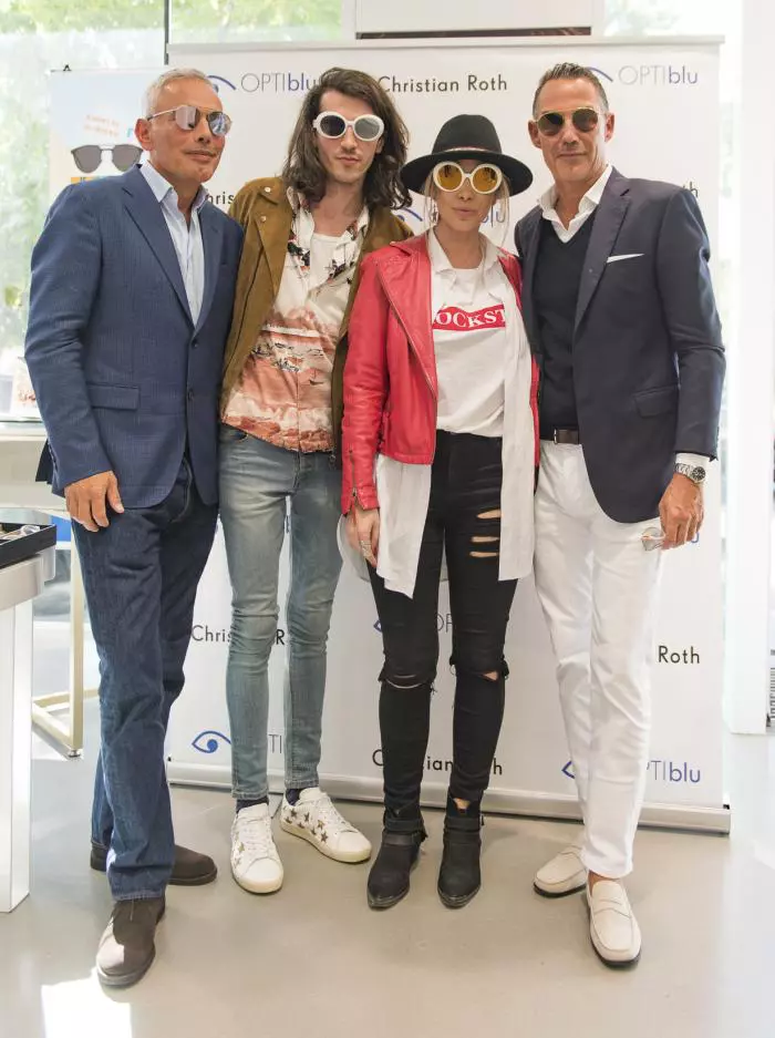 Christian Roth, Eric Domege, Vicentiu Oktavianus si Laura Lazar