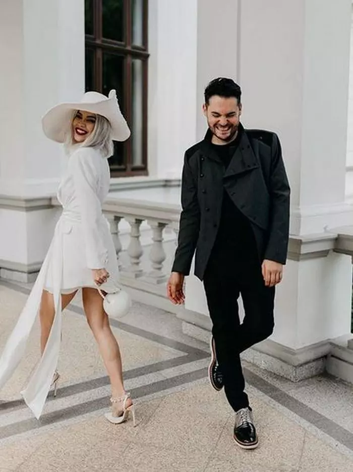 Alina Ceușan și soțul ei