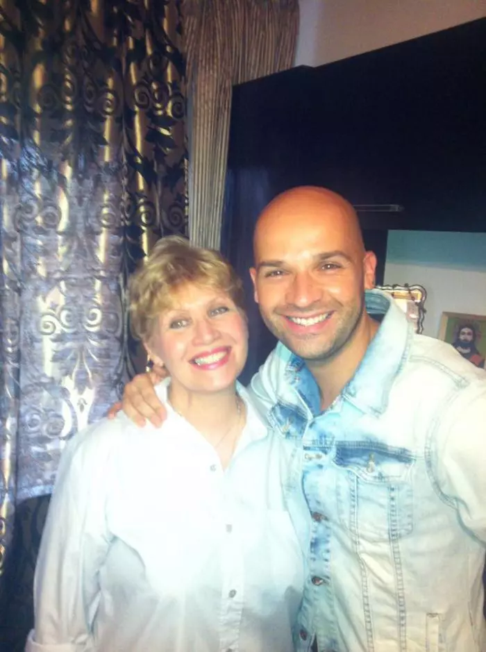 Andrei Ștefănescu și mama lui