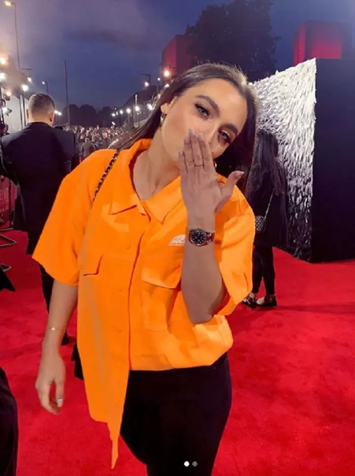 Alexia Eram, pe covorul roșu, în Londra