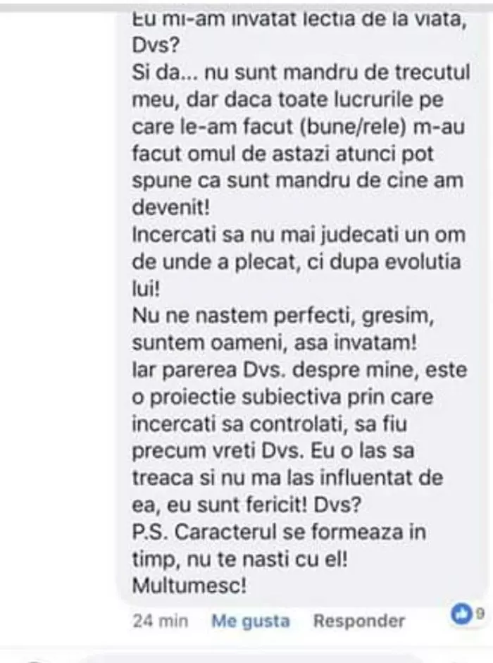 Mesajul prin care Andi de la Insula iubirii își justifică alegerile din trecut
