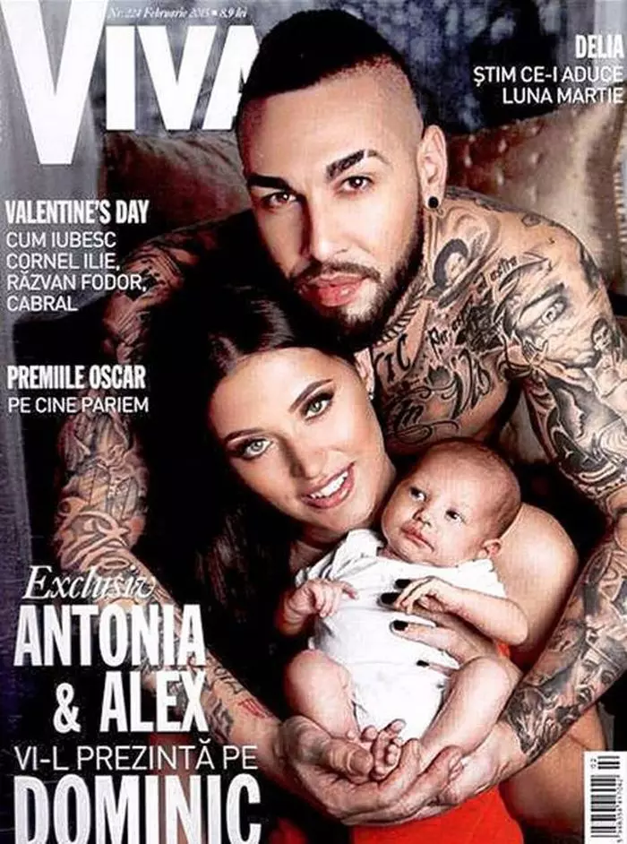 Alex Velea pe coperta VIVA!