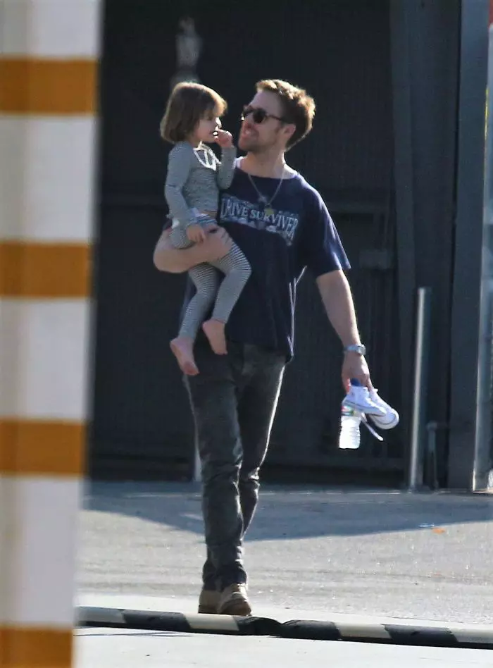 Ryan Gosling și fiica sa, Esmeralda