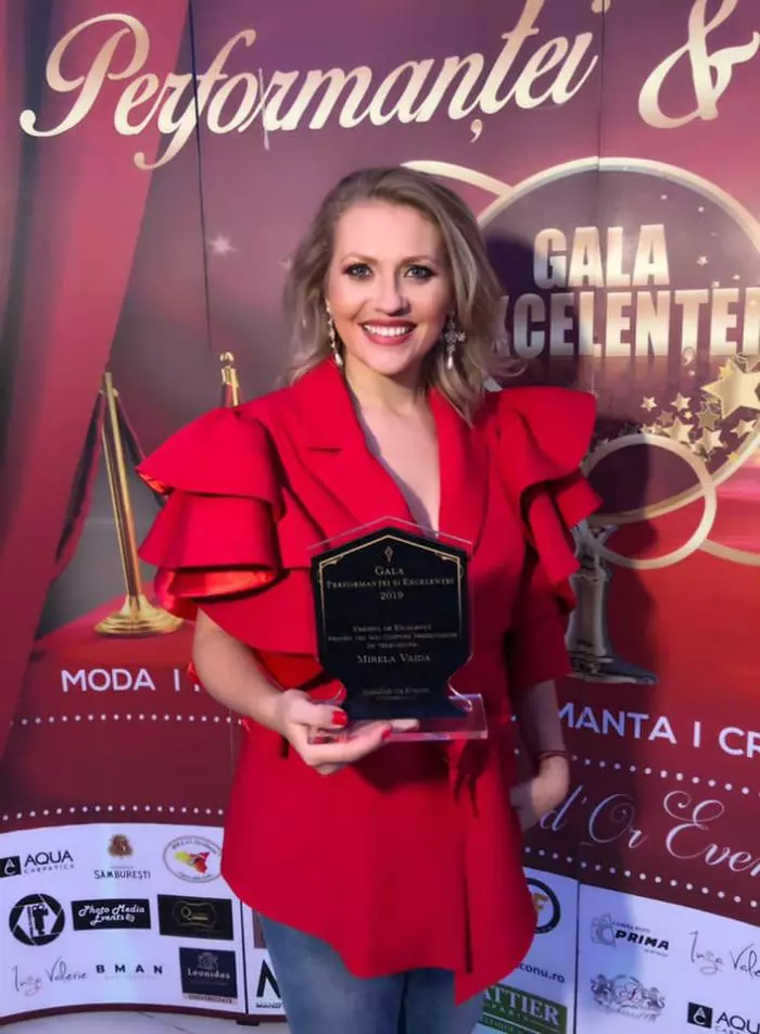 Mirela Vaida a luat premiu