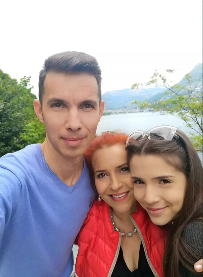 Irina Reisler și familia