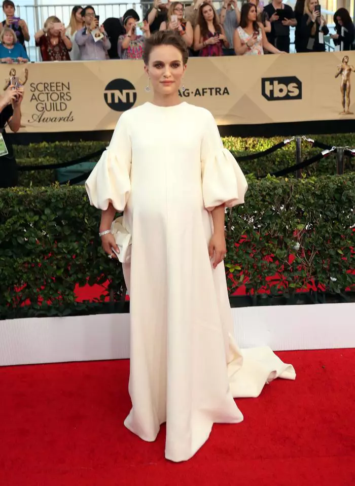 Natalie Portman Rochie Dior, bijuterii Tiffany & Co