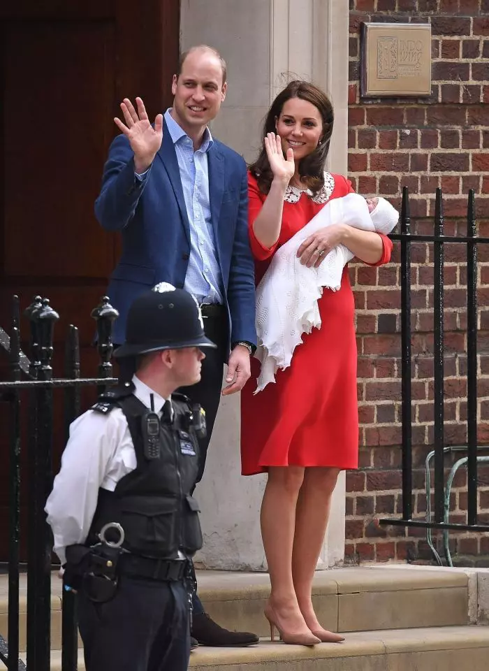 Botezul Prinţului Louis, al treilea copil al lui Kate Middelton