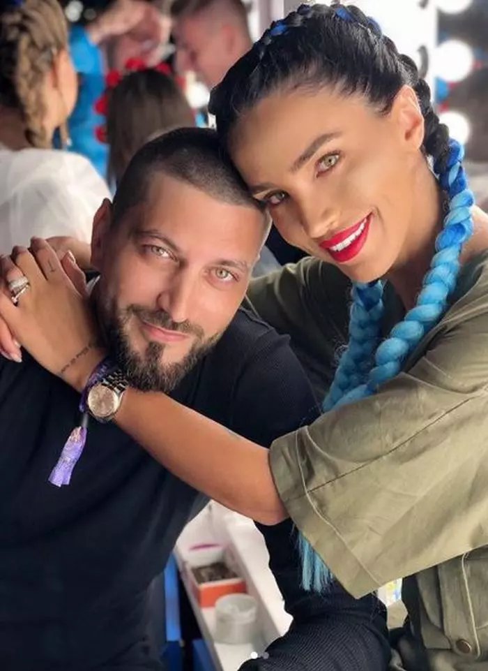 Adelina Pestrițu și Virgil Șteblea