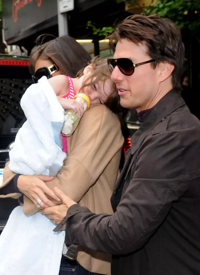 Tom Cruise și fiica lui în urmă cu mai bine de 10 ani