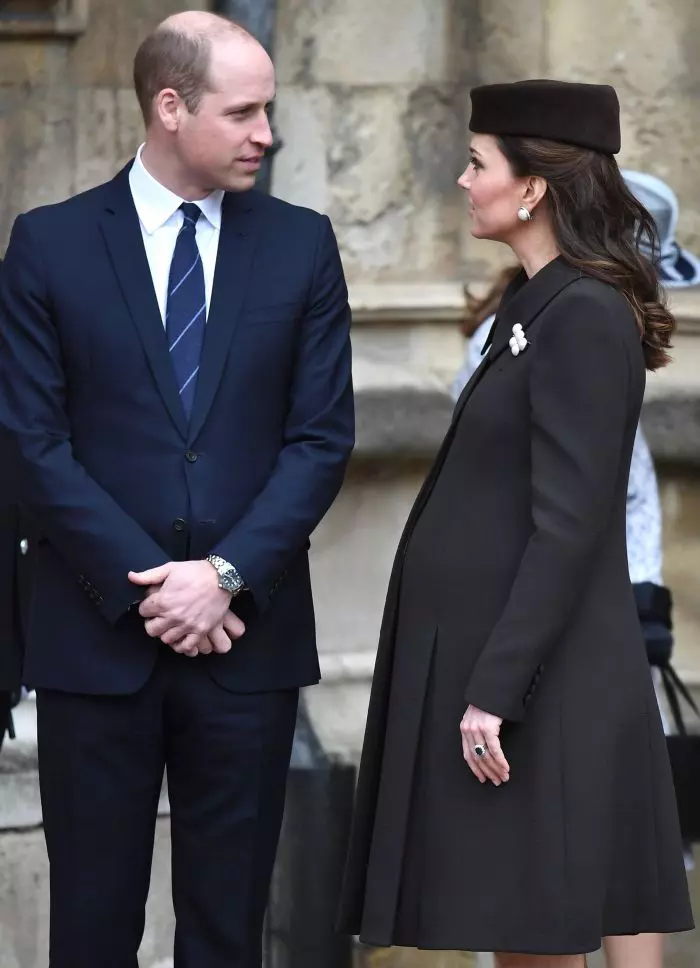 Kate Middleton, apariţie surpriză înainte de a naşte