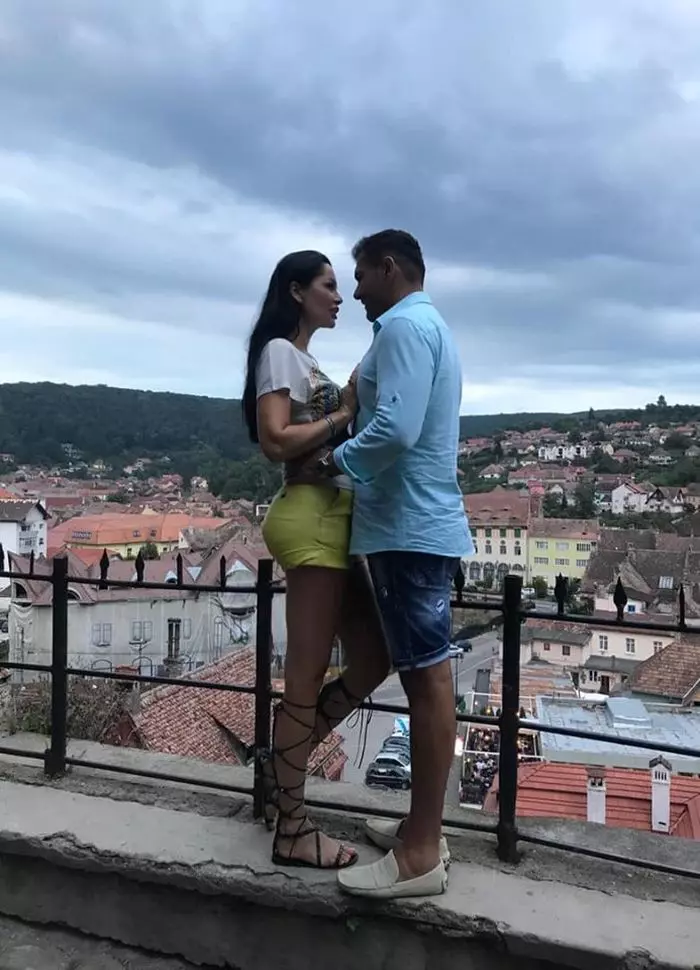 Brigitte si Florin Pastrama sunt la Sighisoara