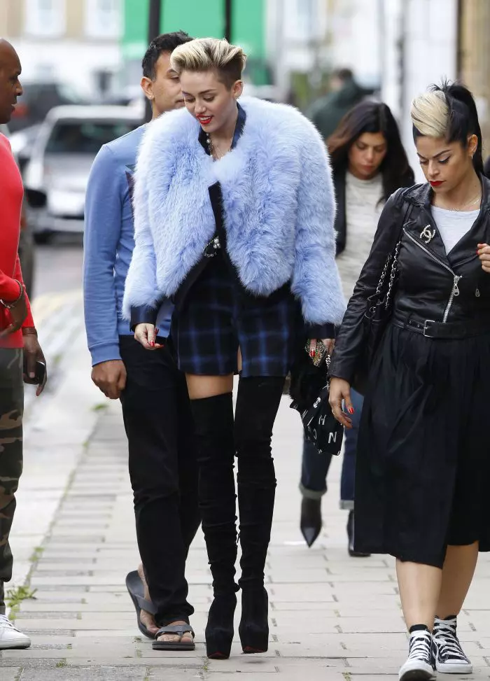 La un concert live (Miley Cyrus)