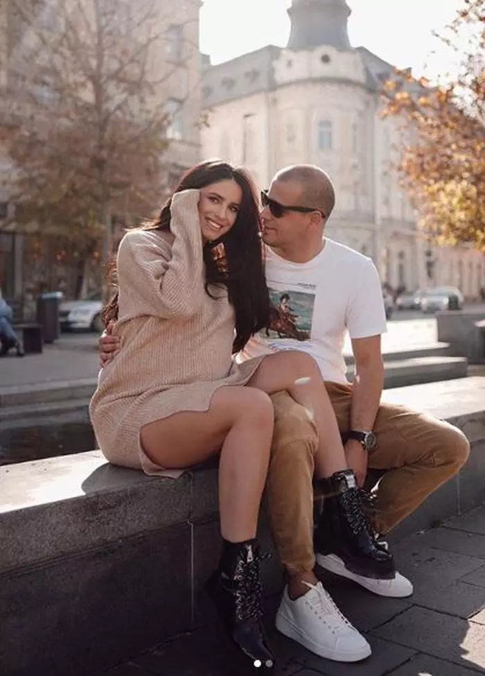 Ioana Grama și soțul ei