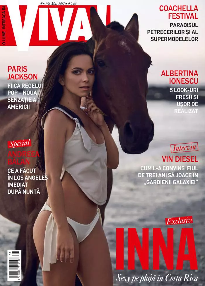 INNA, protagonista editiei de mai a revistei VIVA!