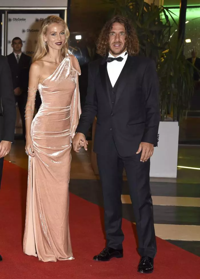 Carles Puyol si Vanesa Lorenzo