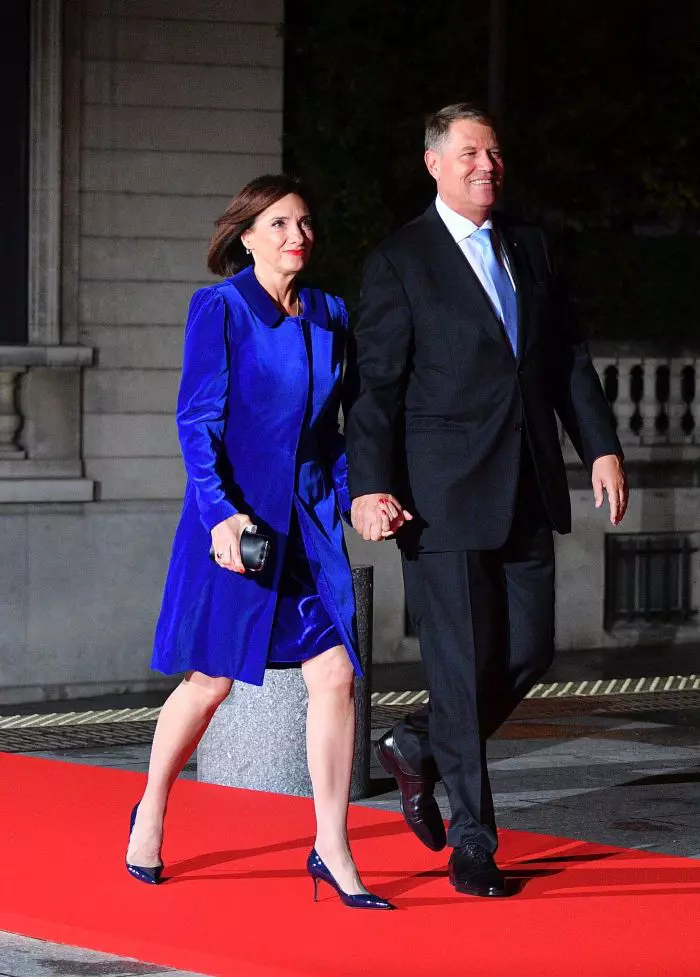 Klaus Iohannis si Prima Doamna la Paris