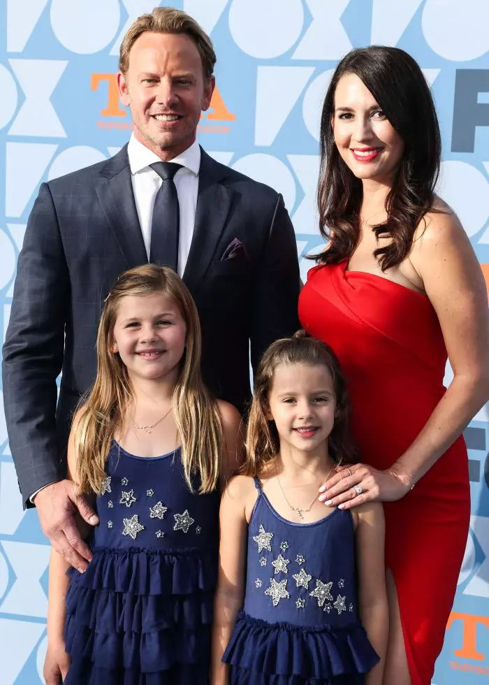 Ian Ziering, alături de soție și fiicele lor