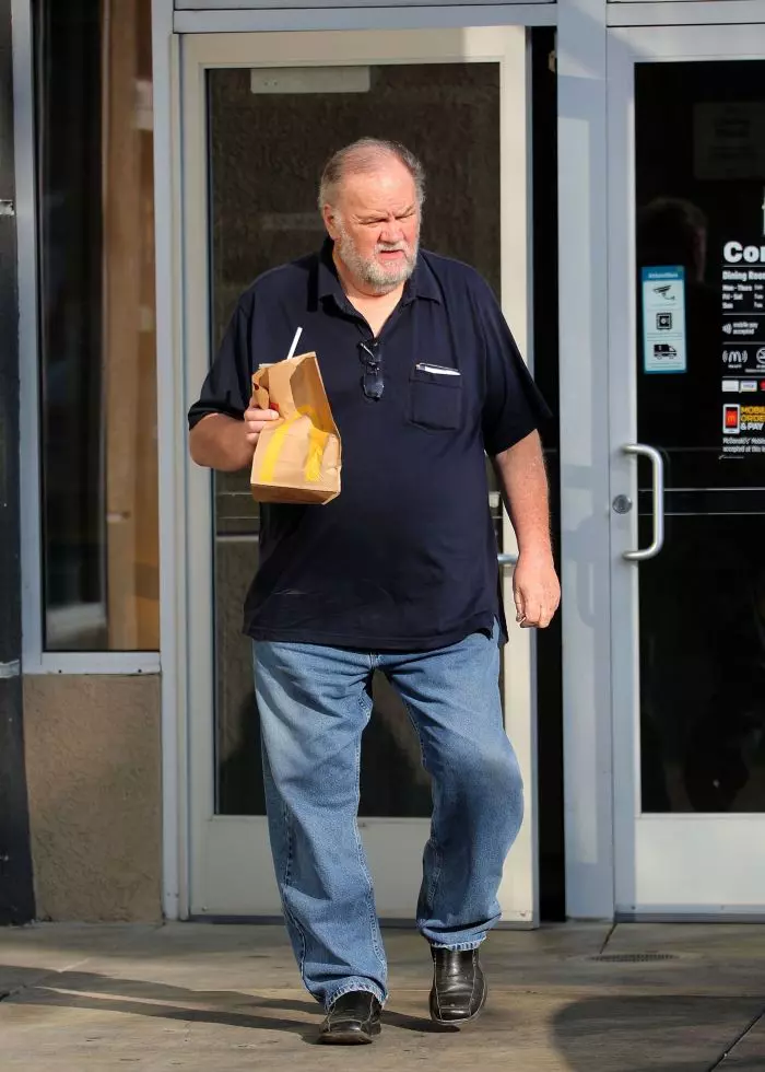 *EXCLUSIVE* Tom Markle spotted checking into an LA motel ahead of his birthday