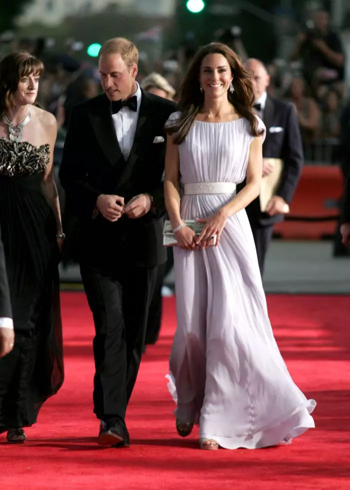 Prince William and Catherine Duchess of Cambridge at the BAFTA 'Brits To Watch' event at the Belasco Theatre in Los Angeles, Royal Tour, California, America  - 09 Jul 2011