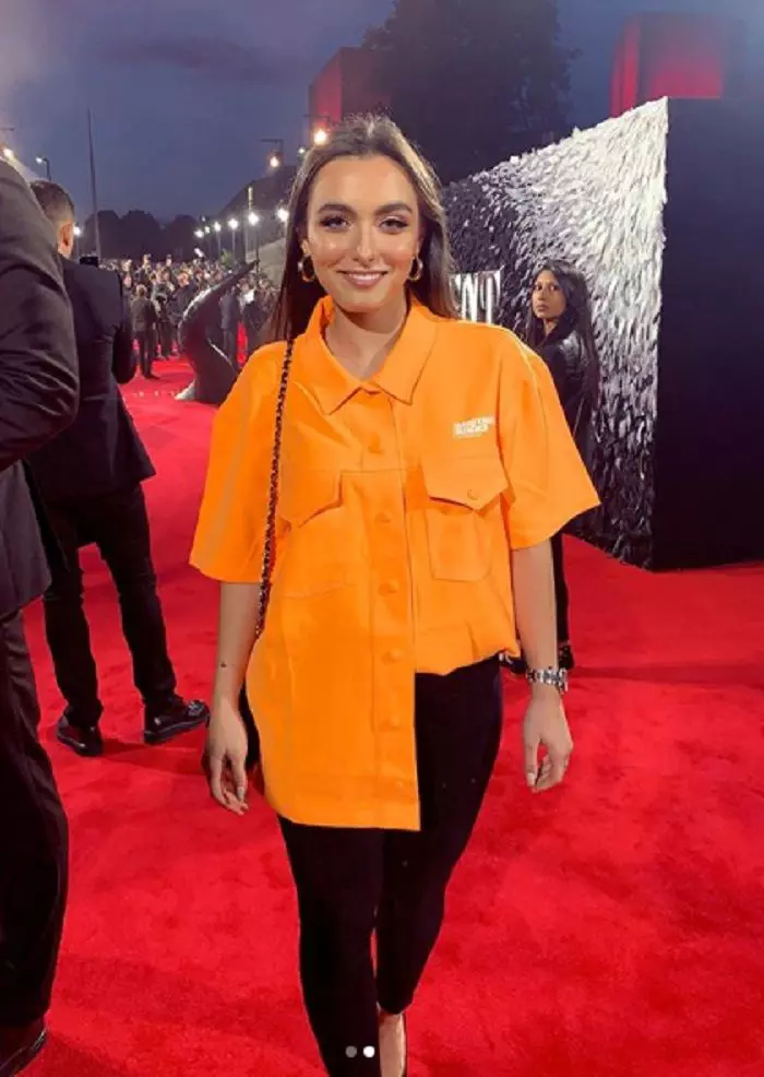 Alexia Eram, pe covorul roșu, în Londra