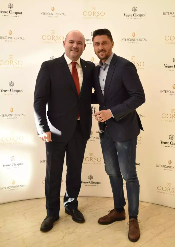 Lior Bebera (General Manager Hotel Intercontinental)si Ciprian Marica