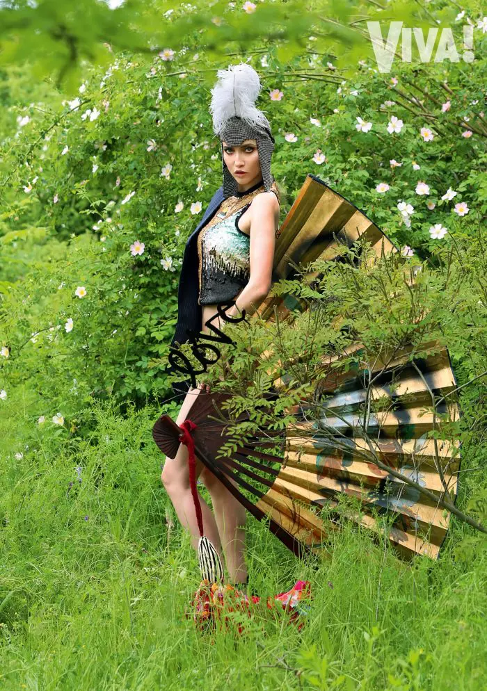 Iulia Albu în VIVA! de iunie