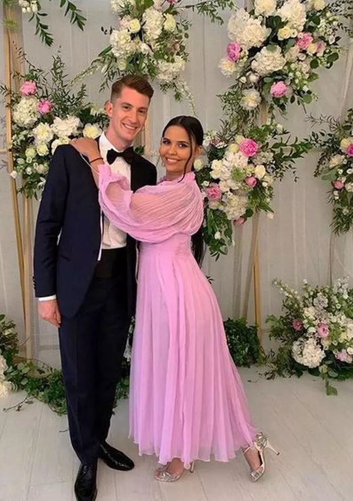 Andreea Popescu și soțul ei