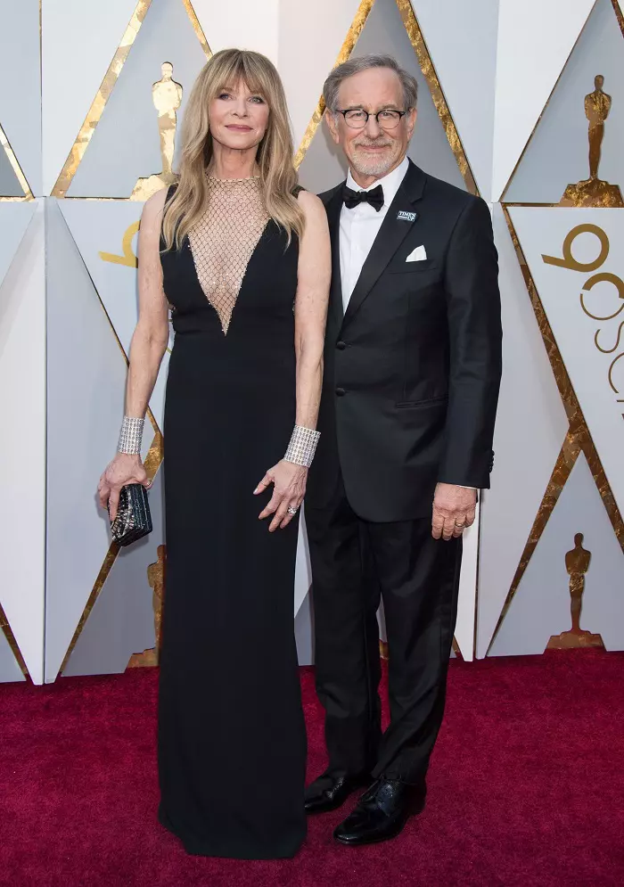 Kate Capshaw and Steven Spielberg