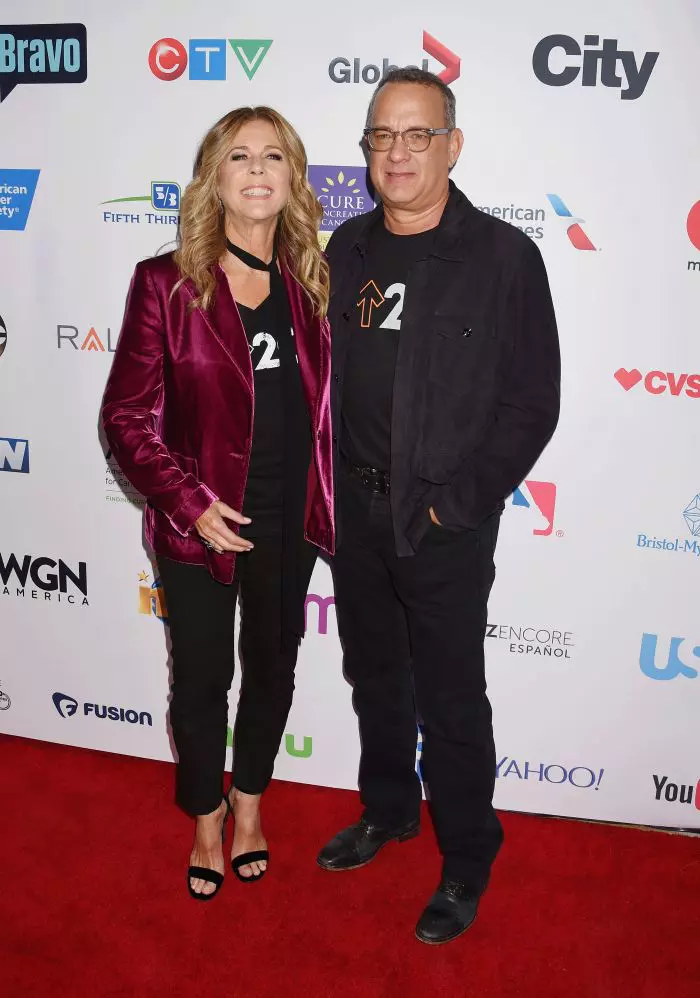 Tom Hanks și Rita Wilson coronavirus