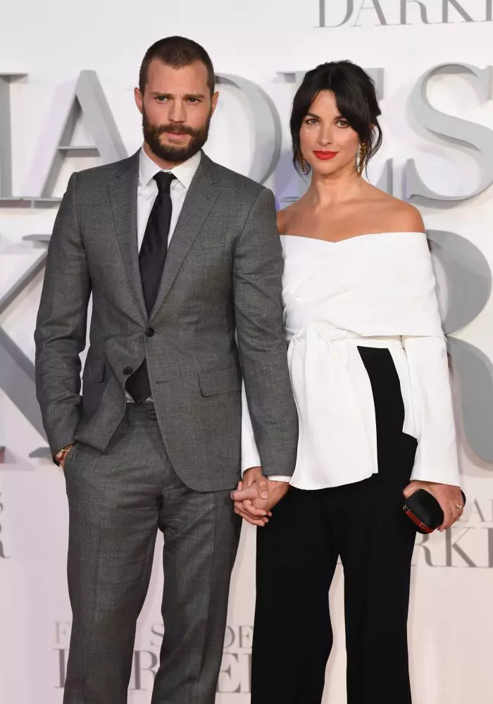 Jamie Dornan și Amelia Warner, soția lui