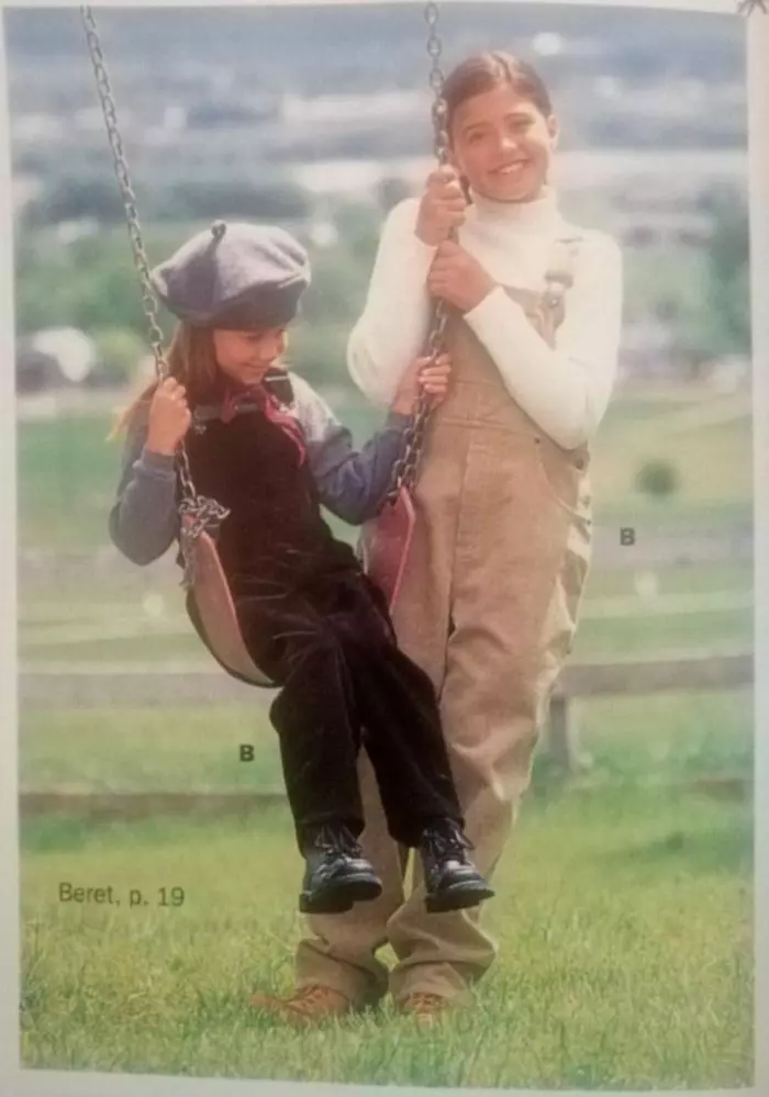 Antonia în copilărie