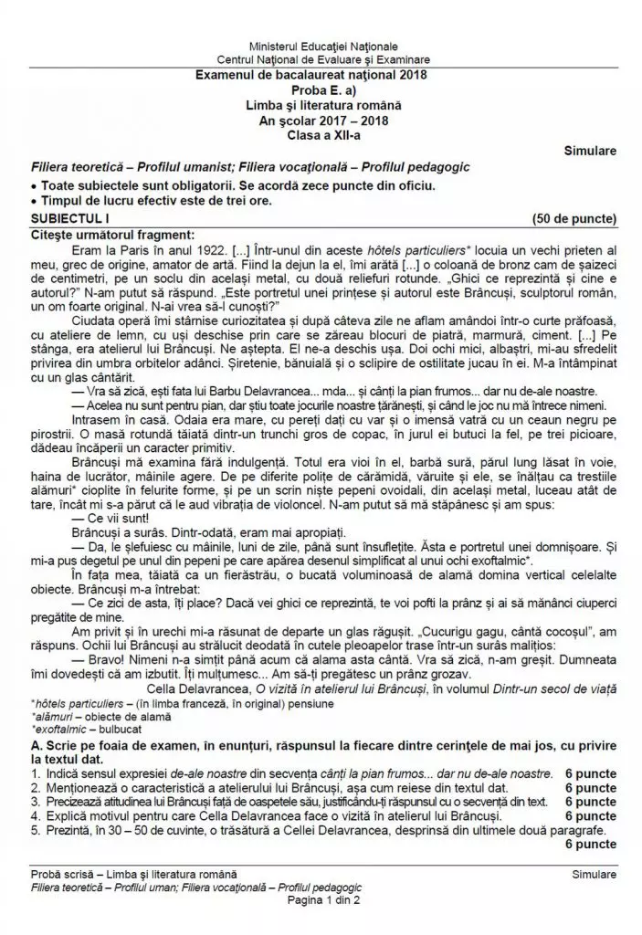simulare-bac-romana-12-uman-1-barem-703x1024