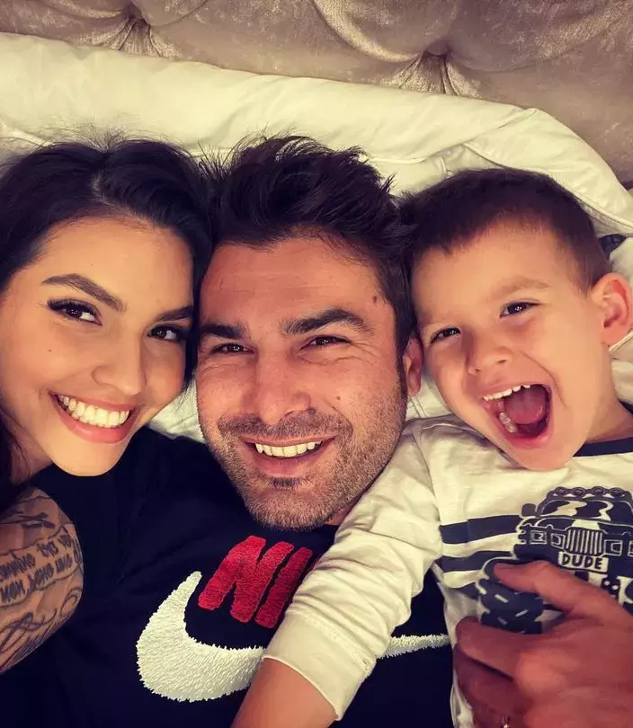 Adrian Mutu Sandra Bachici fiu