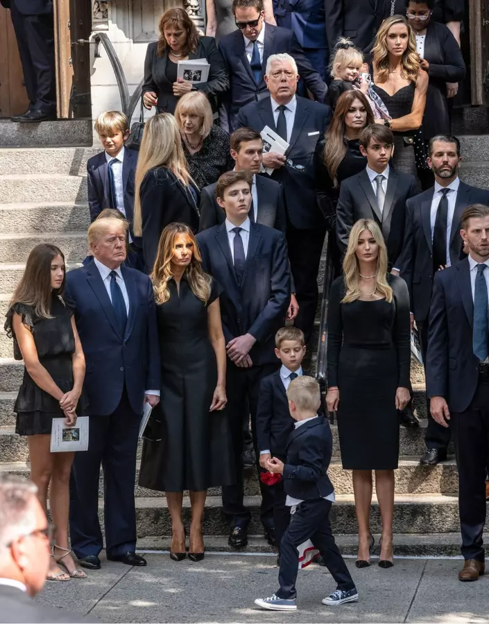 Ivana Trump inmormantare - 3