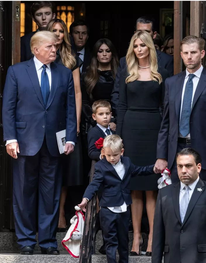 Ivana Trump inmormantare - 4
