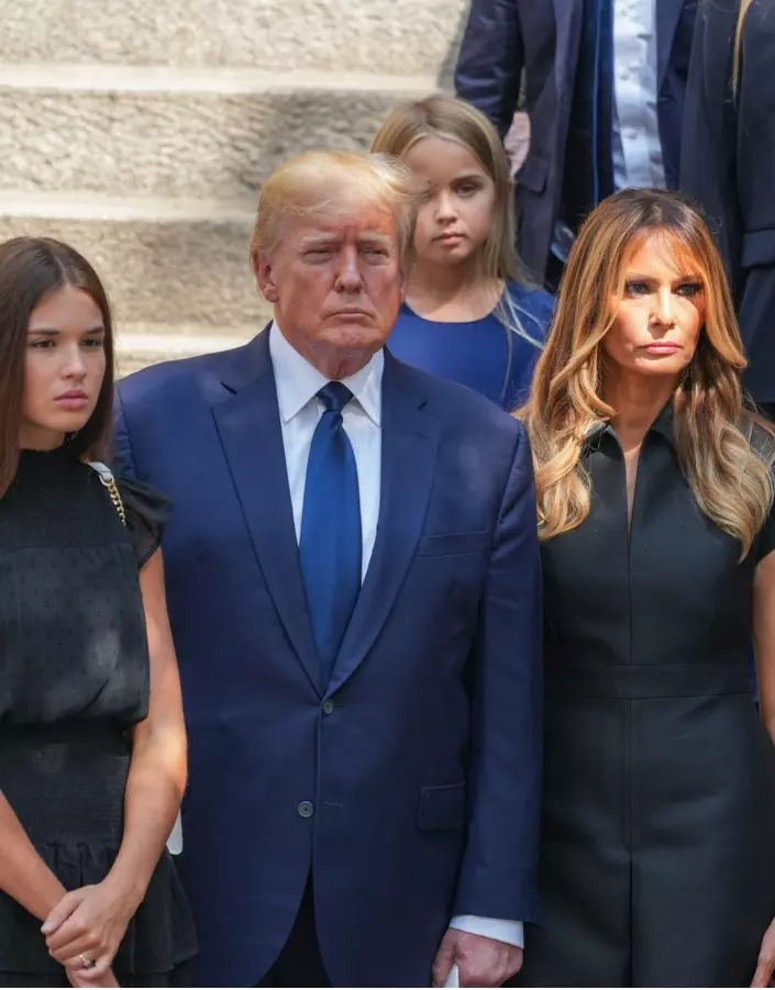 Ivana Trump inmormantare - 6