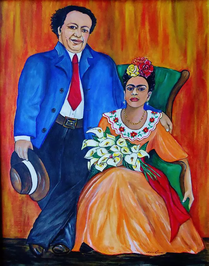Frida Kahlo şi Diego Rivera