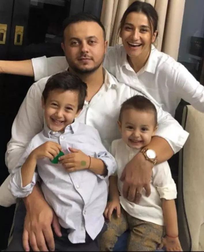 Claudia Pătrășcanu, Gabi Bădălău și fiii lor