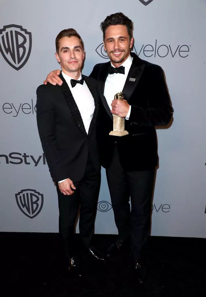 Dave Franco si James Franco la InStyle and Warner Bros. Golden Globe Awards Post-Party
