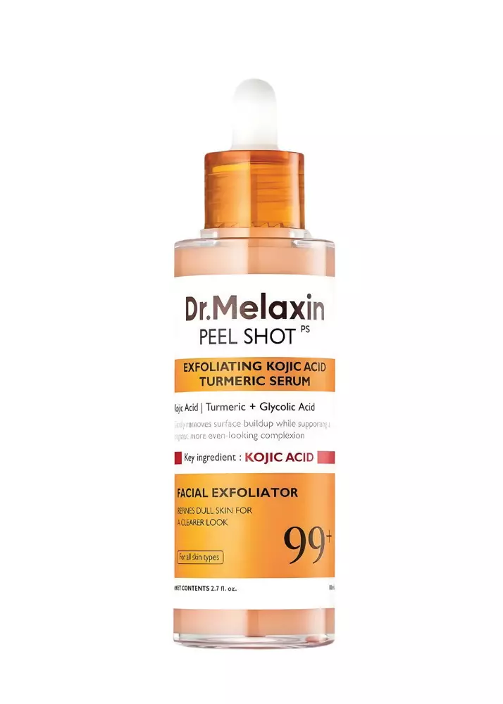Serum exfoliant pentru pete pigmentare, Peel Shot, Dr. Melaxin, 109 lei, disponibil pe bilenegre.ro