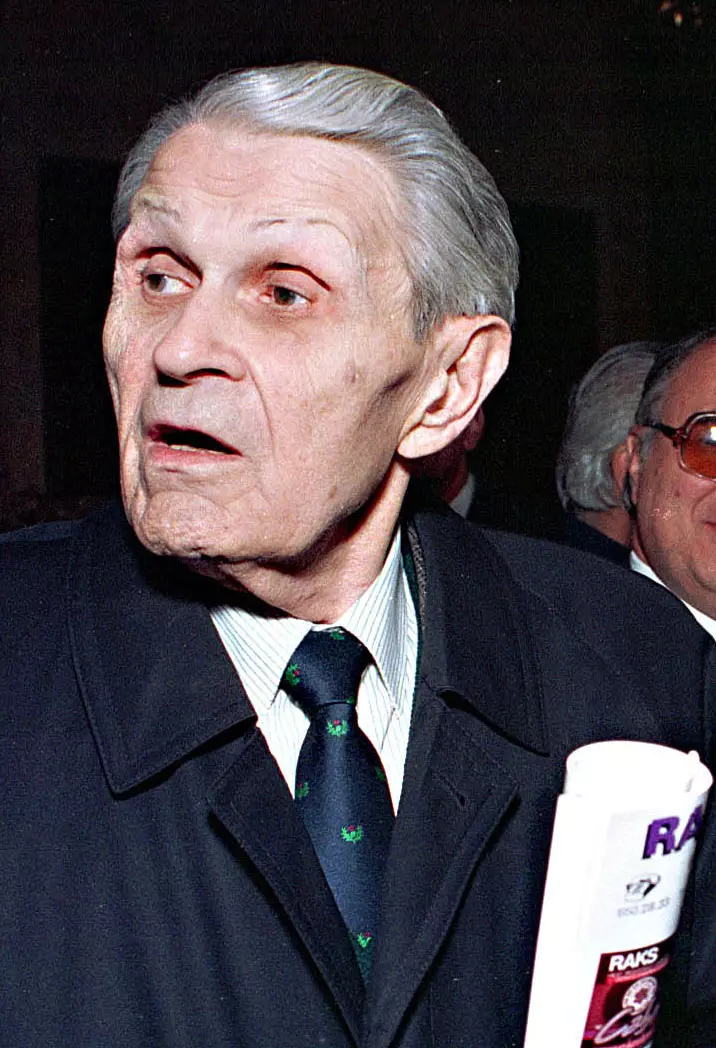 Corneliu Coposu si Oliviu Ghe. / Pro Foto