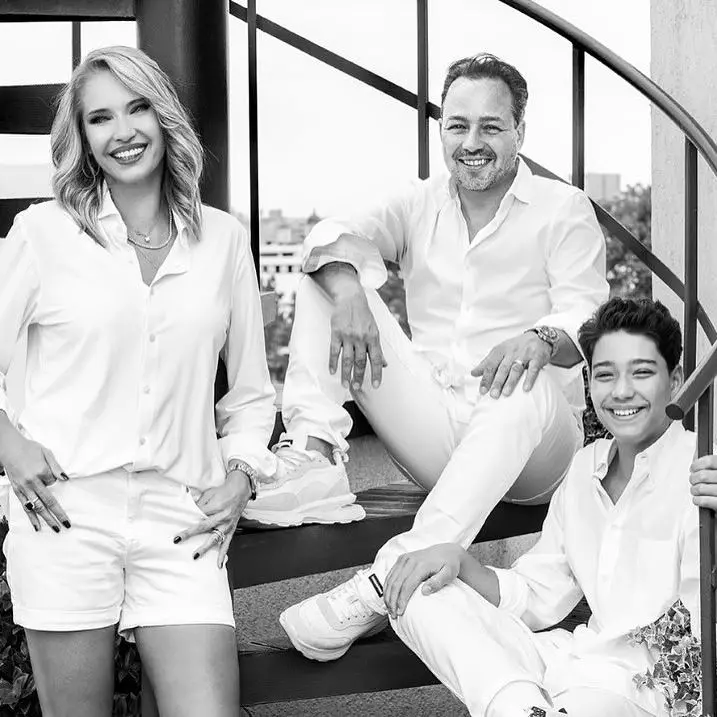 Ileana Badiu, soțul ei, Cătălin Badiu, și fiul lor, Sasha (3)