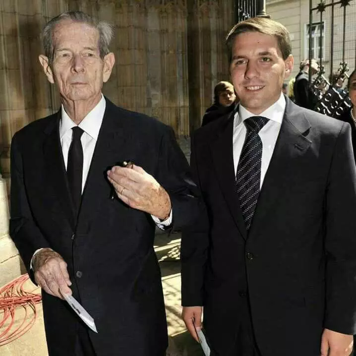 Regele Mihai si nepotul sau