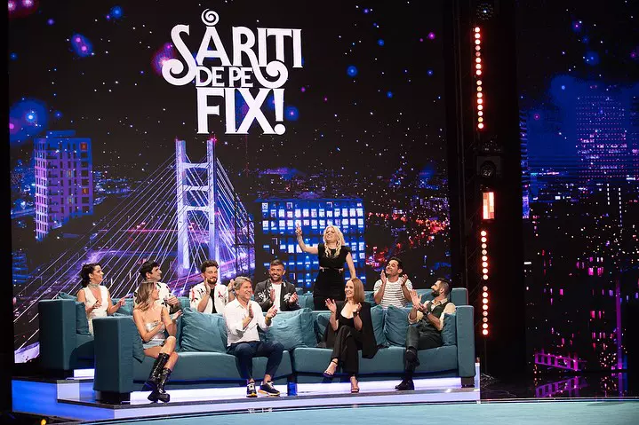 Andreea Marin, invitată specială în prima ediție de la „Săriți de pe fix!”